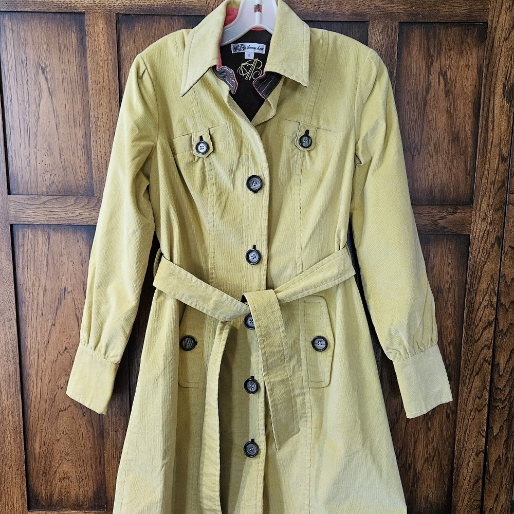 Vintage Corduroy Trenchcoat Bushwacker